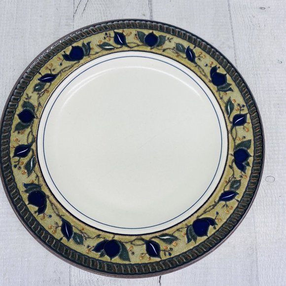 Mikasa Dining Mikasa Intaglio Arabella Cac Blue Green Brown Oven